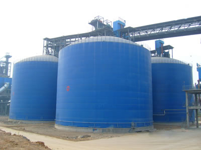 长清水泥钢板库改造