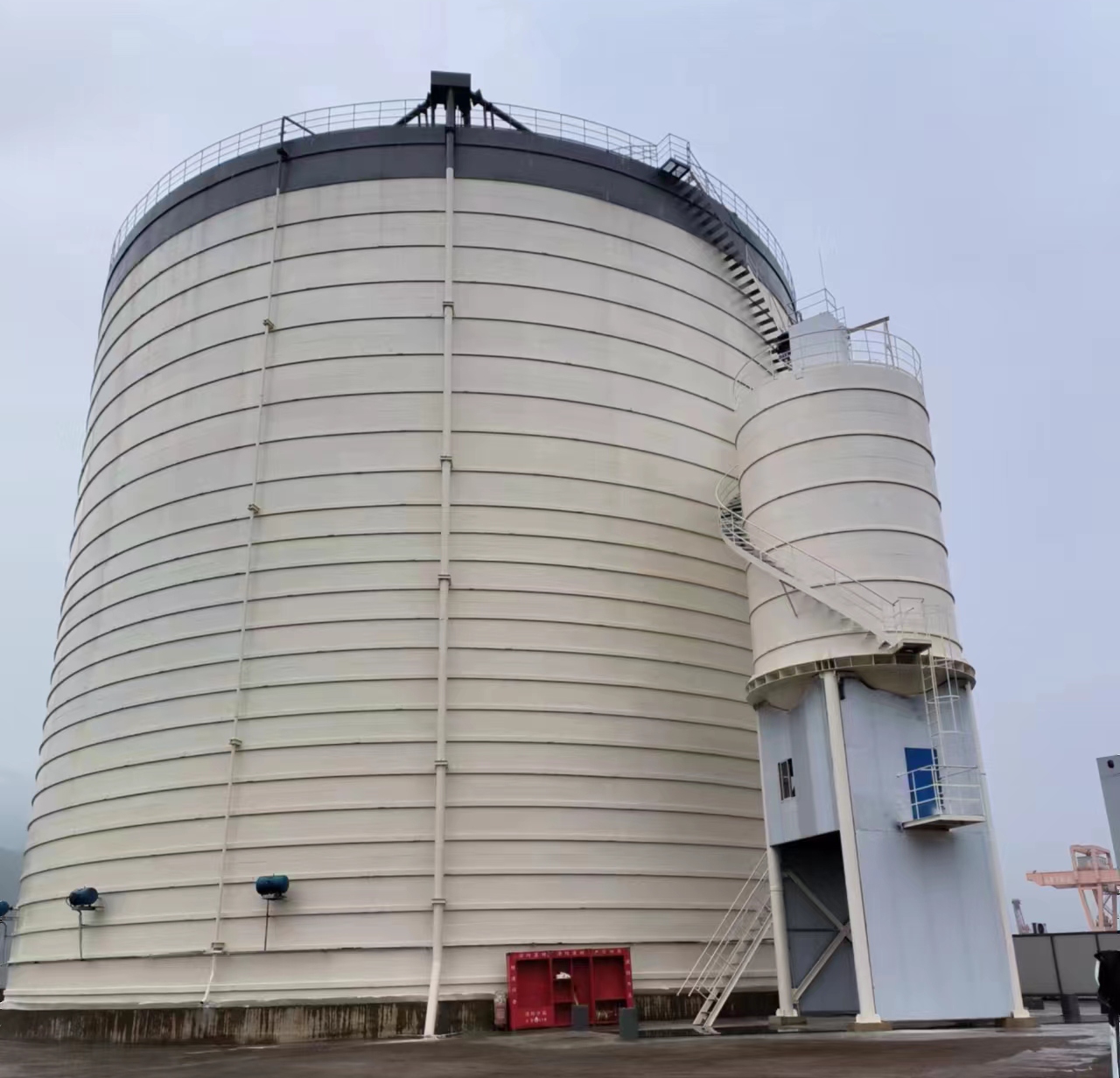 长清10万吨水泥钢板库